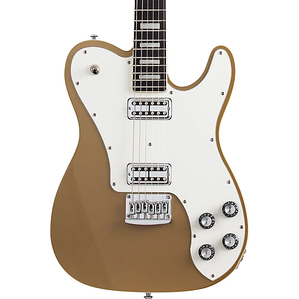 Schecter Guitar Research PT Fastback Electric Guitar Gold Top