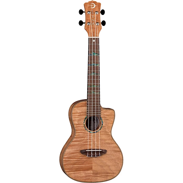Luna High Tide Exotic Mahogany Concert Ukulele High Tide