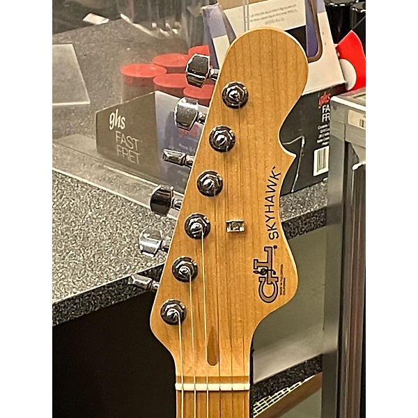 Used 2021 G&L Fullerton Deluxe-Skyhawk Clear Orange Solid Body Electric Guitar 6 Used 2021 G&L Fullerton Deluxe-Skyhawk Clear Orange Solid Body Electric Guitar