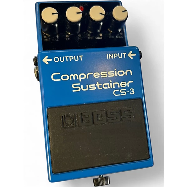Used BOSS CS3 Compressor Sustainer Effect Pedal