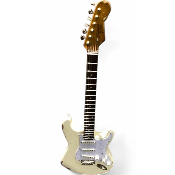 Used Rittenhouse Guitars S Style Olympic White Solid Body Electric Guitar
