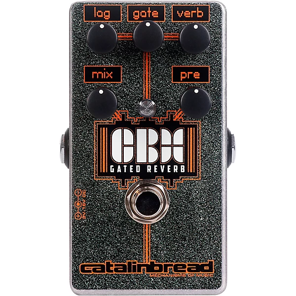 Catalinbread CBX Gated Reverb Effects Pedal Silver Sparkle