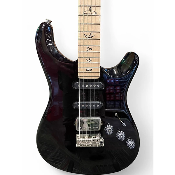 Used PRS FIORE Black Solid Body Electric Guitar