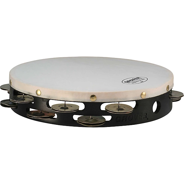 Grover Pro T2/HS Hybrid Double-Row 10 Tambourine 10 in.