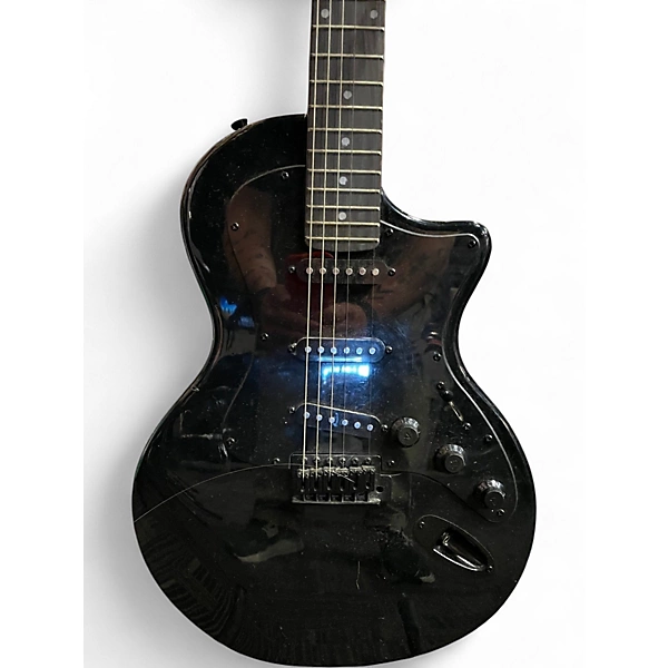 Used Esteban Midnight Legacy Black Solid Body Electric Guitar 4 Used Esteban Midnight Legacy Black Solid Body Electric Guitar