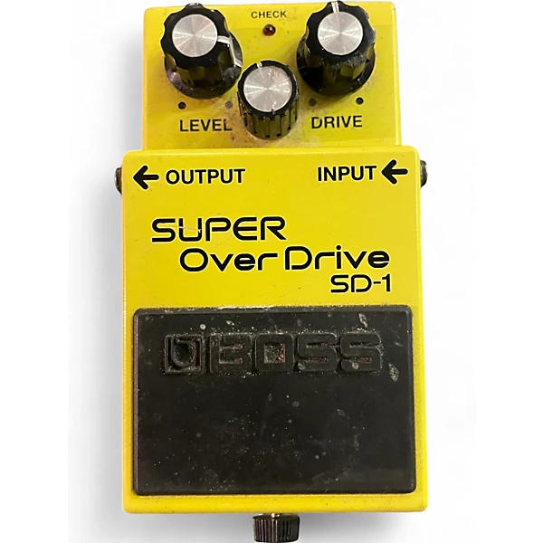 Used BOSS SD1 Super Overdrive Effect Pedal