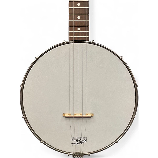 Used Recording King RKO-3S Natural Banjo 4 Used Recording King RKO-3S Natural Banjo