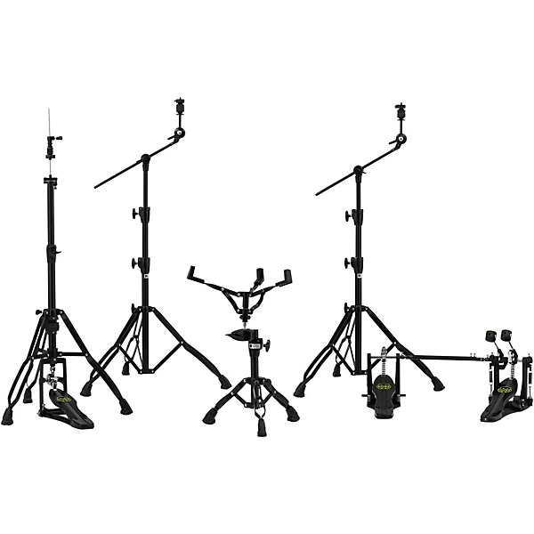 Mapex Armory Series HP8005-DP 5-Piece Hardware Pack With Double Pedal Black