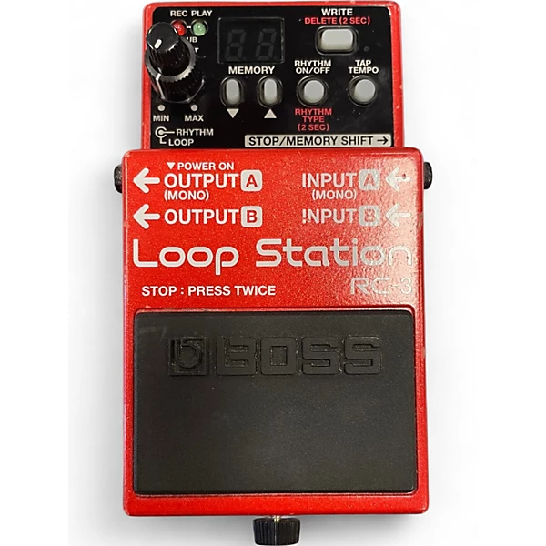 Used BOSS RC3 Loop Station Pedal