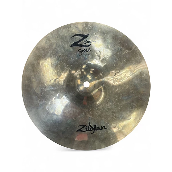 Used Zildjian 12in Z Custom Splash Brilliant Cymbal