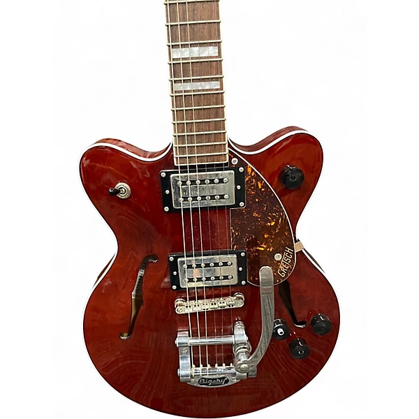 Used Gretsch Guitars G2655T Mahogany Red Hollow Body Electric Guitar 6 Used Gretsch Guitars G2655T Mahogany Red Hollow Body Electric Guitar