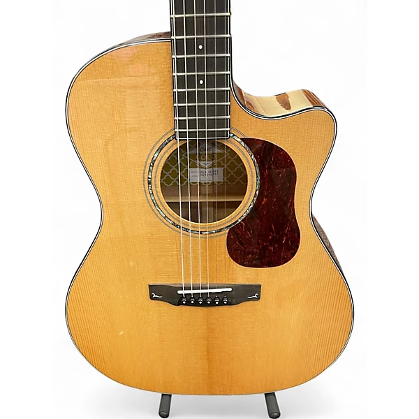 Used Cort GOLD A6 Natural Acoustic Electric Guitar 4 Used Cort GOLD A6 Natural Acoustic Electric Guitar