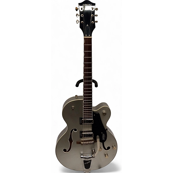 Used Gretsch Guitars G5420T Electromatic Silver Sparkle Hollow Body Electric Guitar