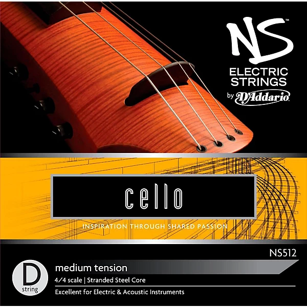 D'Addario NS Electric Cello D String