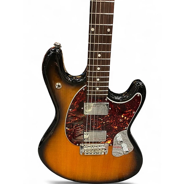 Used Ernie Ball Music Man STINGRAY GUITAR 2 Tone Sunburst Solid Body Electric Guitar 4 Used Ernie Ball Music Man STINGRAY GUITAR 2 Tone Sunburst Solid Body Electric Guitar