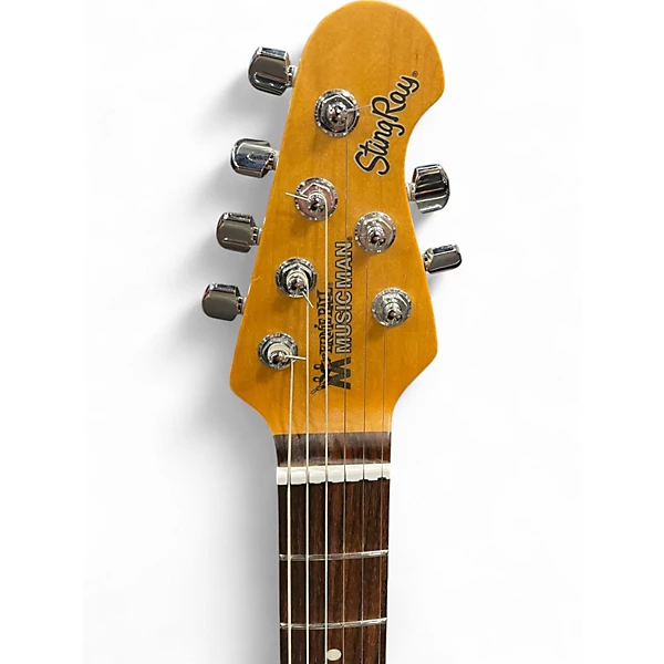 Used Ernie Ball Music Man STINGRAY GUITAR 2 Tone Sunburst Solid Body Electric Guitar 6 Used Ernie Ball Music Man STINGRAY GUITAR 2 Tone Sunburst Solid Body Electric Guitar