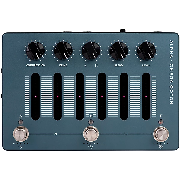 Darkglass Alpha-Omega Photon Bass Effects Pedal Blue
