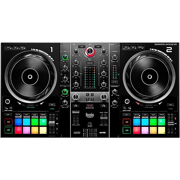 Hercules DJ DJControl Inpulse 500 2-Channel DJ Controller