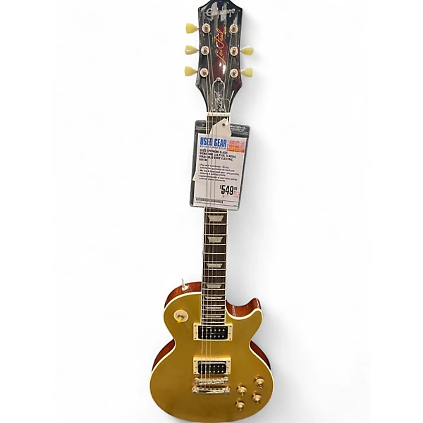 Used Epiphone Slash Signature Les Paul Classic Gold Solid Body Electric Guitar