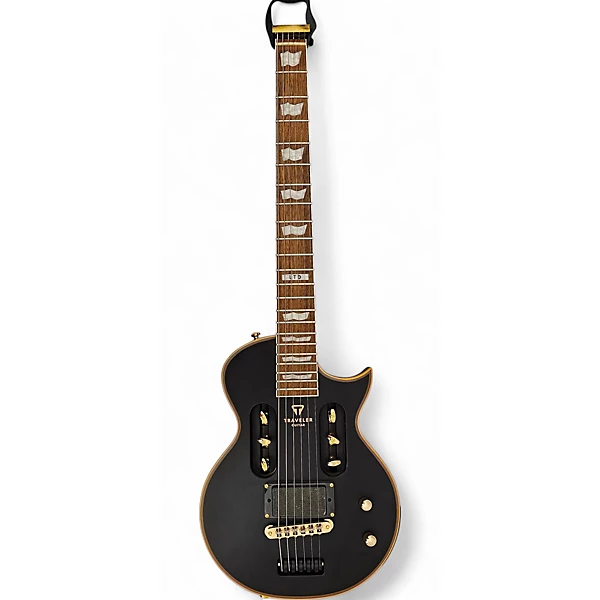 Used 2020s ESP TRAVELER SERIES Black Electric Guitar