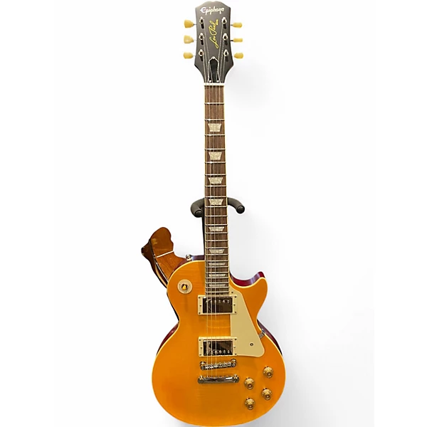 Used Epiphone 1959 Reissue Les Paul Standard Lemonburst Solid Body Electric Guitar