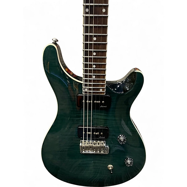 Used Harley Benton CST-24 DELUXE Emerald Green Solid Body Electric Guitar 4 Used Harley Benton CST-24 DELUXE Emerald Green Solid Body Electric Guitar