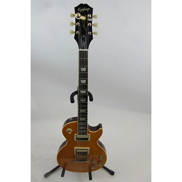 Used Epiphone Slash Signature Les Paul Classic Yellow Solid Body Electric Guitar