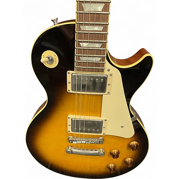 Used Epiphone Les Paul Standard Elite 2 Color Sunburst Solid Body Electric Guitar 4 Used Epiphone Les Paul Standard Elite 2 Color Sunburst Solid Body Electric Guitar