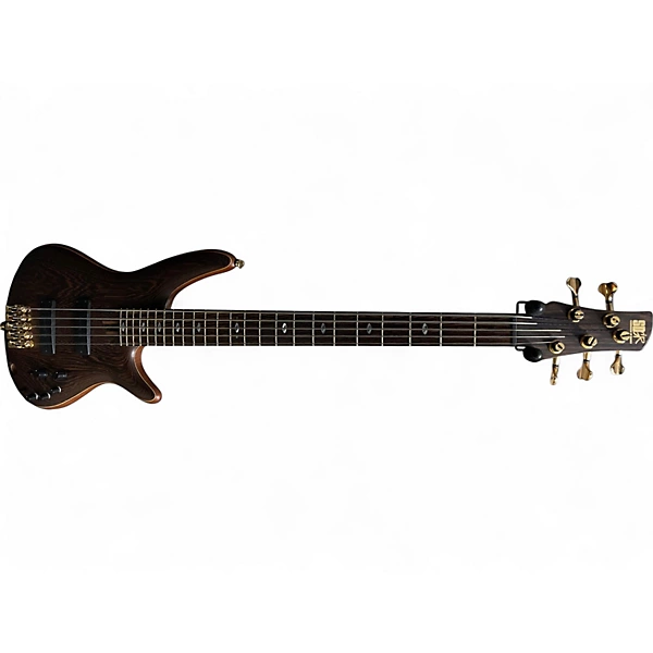 Used Ibanez PRESTIGE Natural Electric Bass Guitar
