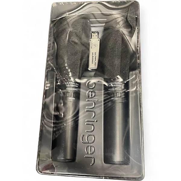 Used Behringer ULTRALINK ULM202USB Handheld Wireless System