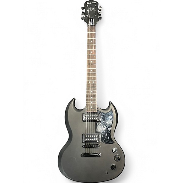 Used Epiphone Gothic SGBlack Solid Body Electric Guitar