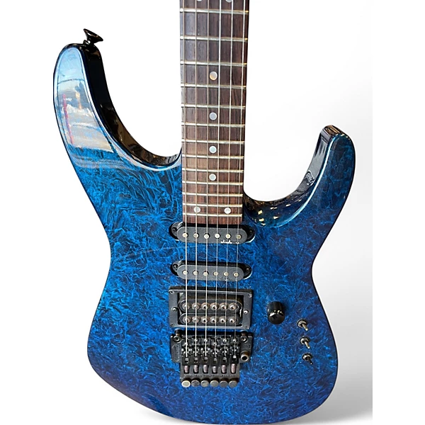 Vintage 1989 Jackson GUITAR CENTER 25TH ANNIVERSARY DINKY BLUE SWIRL Solid Body Electric Guitar 4 Vintage 1989 Jackson GUITAR CENTER 25TH ANNIVERSARY DINKY BLUE SWIRL Solid Body Electric Guitar