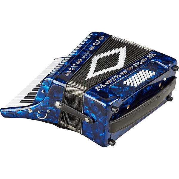 SofiaMari SM-3232 32 Piano 32 Bass Accordion Dark Blue Pearl 4 SofiaMari SM-3232 32 Piano 32 Bass Accordion Dark Blue Pearl
