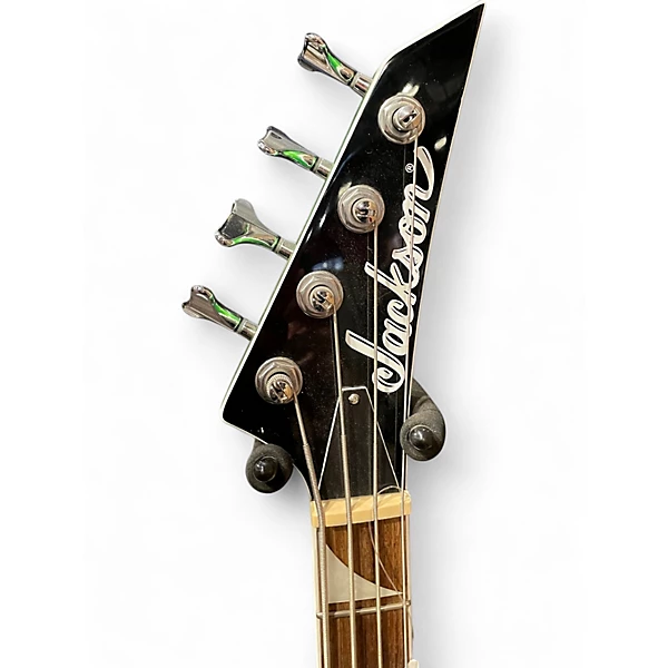 Used Jackson sbx 4 Green Electric Bass Guitar 4 Used Jackson sbx 4 Green Electric Bass Guitar