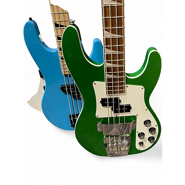 Used Jackson sbx 4 Green Electric Bass Guitar 6 Used Jackson sbx 4 Green Electric Bass Guitar
