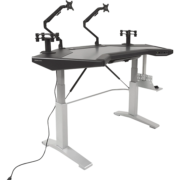Argosy Halo.GE Ultimate XC Sit-Stand Workstation Desk With Original Hautelink Pattern Desktop 4 Argosy Halo.GE Ultimate XC Sit-Stand Workstation Desk With Original Hautelink Pattern Desktop