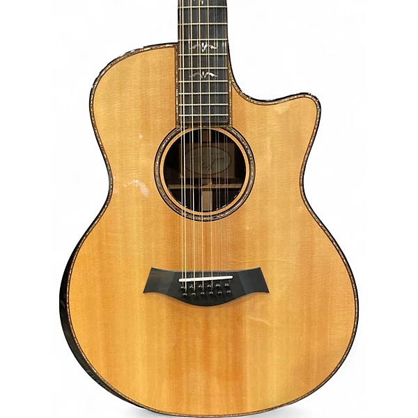 Used Taylor 956CE Natural 12 String Acoustic Electric Guitar 4 Used Taylor 956CE Natural 12 String Acoustic Electric Guitar