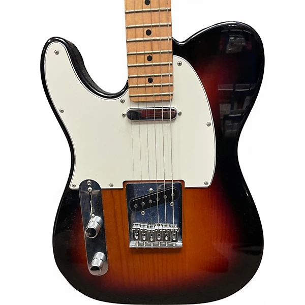 Used 2022 Fender Player Telecaster3 Color Sunburst Electric Guitar 4 Used 2022 Fender Player Telecaster3 Color Sunburst Electric Guitar
