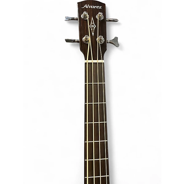 Used Alvarez AEB70ce Armrest Artist Elite Shadowburst Acoustic Bass Guitar 6 Used Alvarez AEB70ce Armrest Artist Elite Shadowburst Acoustic Bass Guitar