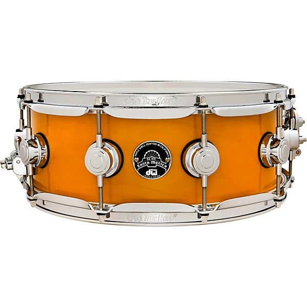 DW 6-Piece Collector's Series Santa Monica Shell Pack With Chrome Hardware Butterscotch 8 DW 6-Piece Collector's Series Santa Monica Shell Pack With Chrome Hardware Butterscotch