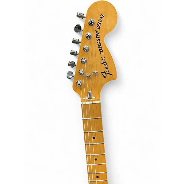 Used Fender Vintera 70s Telecaster Deluxe 3 Tone Sunburst Solid Body Electric Guitar 4 Used Fender Vintera 70s Telecaster Deluxe 3 Tone Sunburst Solid Body Electric Guitar