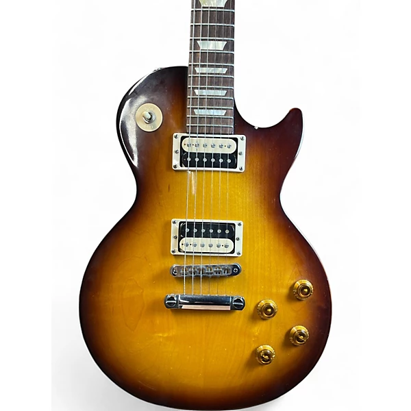 Used 2010 Gibson Les Paul Deluxe Tobacco Solid Body Electric Guitar 6 Used 2010 Gibson Les Paul Deluxe Tobacco Solid Body Electric Guitar