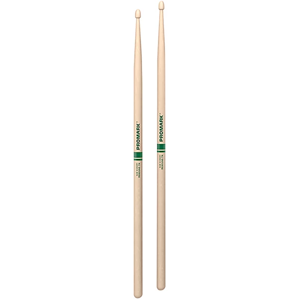 Promark Rebound Raw Hickory Acorn Tip Drum Sticks 7A