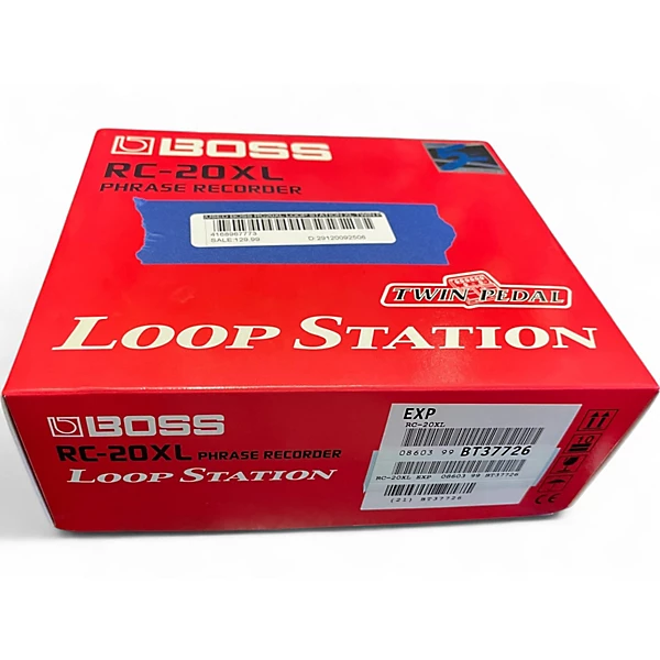 Used BOSS RC20XL Loop Station XL Twin Pedal