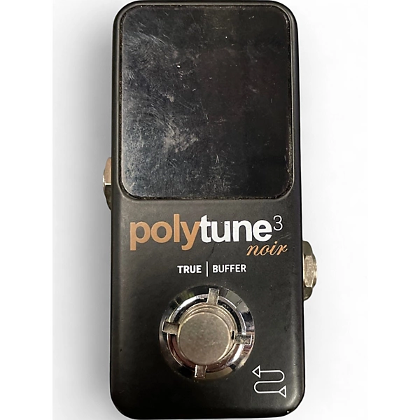 Used TC Electronic Polytune Noir Mini 3 Tuner Tuner Pedal