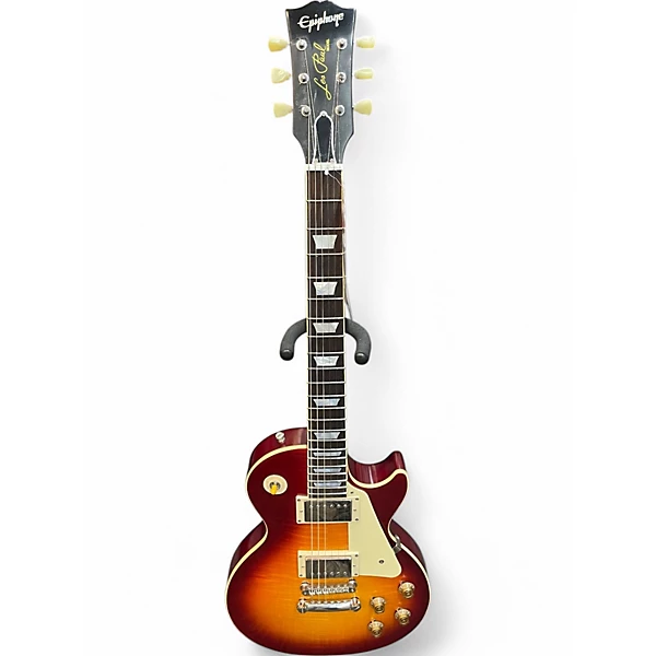 Used Epiphone Inspired by Gibson Les Paul Custom FACTORY BURST Solid Body Electric Guitar