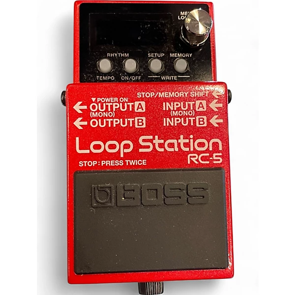Used BOSS RC5 Loop Station Pedal