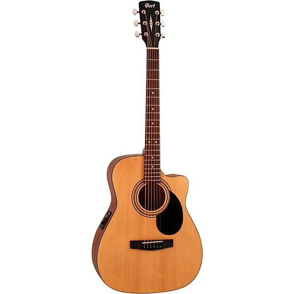 Cort AF515CEOP Standard Series Concert Cutaway Acoustic-Electric Guitar Natural 6 Cort AF515CEOP Standard Series Concert Cutaway Acoustic-Electric Guitar Natural