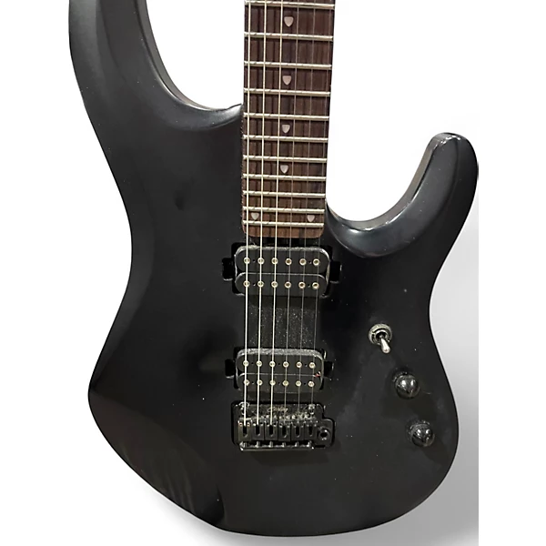 Used Sterling by Music Man JP50 John Petrucci Signature Black Solid Body Electric Guitar 6 Used Sterling by Music Man JP50 John Petrucci Signature Black Solid Body Electric Guitar