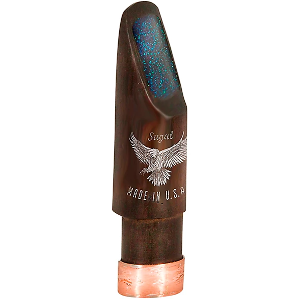 Sugal 1801 Grenadilla Wood CNC Machined Tenor Saxophone Mouthpiece 8